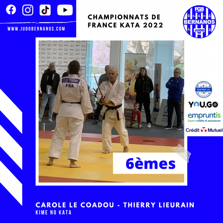 France Kata 2022 - Judo Bernanos Thierry Lieurain Carole Le Coadou
