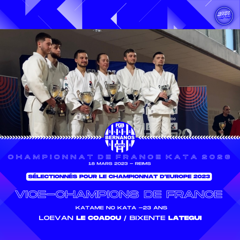 France Kata - Judo Bernanos - Loevan Le Coadou / Bixente Lategui
