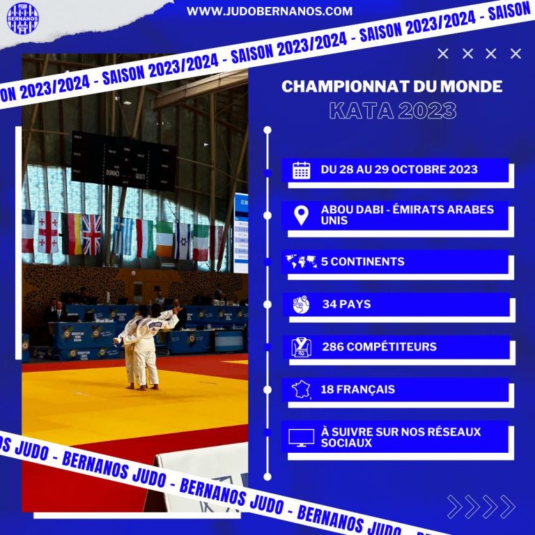 Championnat du Monde Kata 2023 - France Judo Kata