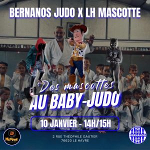 LH MASCOTTE - BERNANOS JUDO LE HAVRE : BABY-JUDO