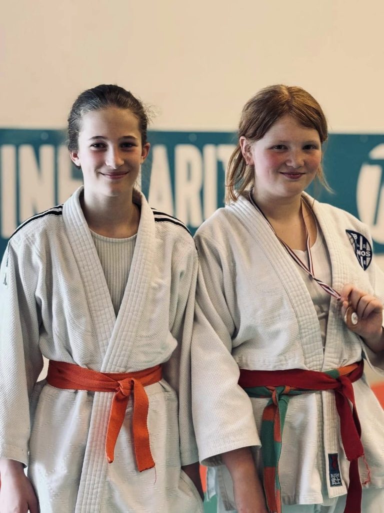 CHAMPIONNAT DEPARTEMENTAL BENJAMIN - JUDO BERNANOS LE HAVRE - AMBRE EL JOURD ET ELSA NICOLE