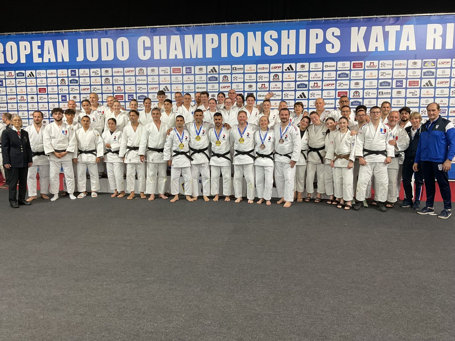 FRANCE JUDO KATA - JUDO BERNANOS LE HAVRE - EUROPEAN JUDO UNION