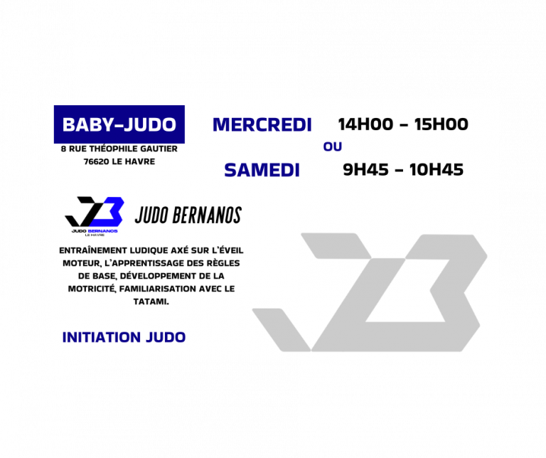 BABY JUDO BERNANOS LE HAVRE