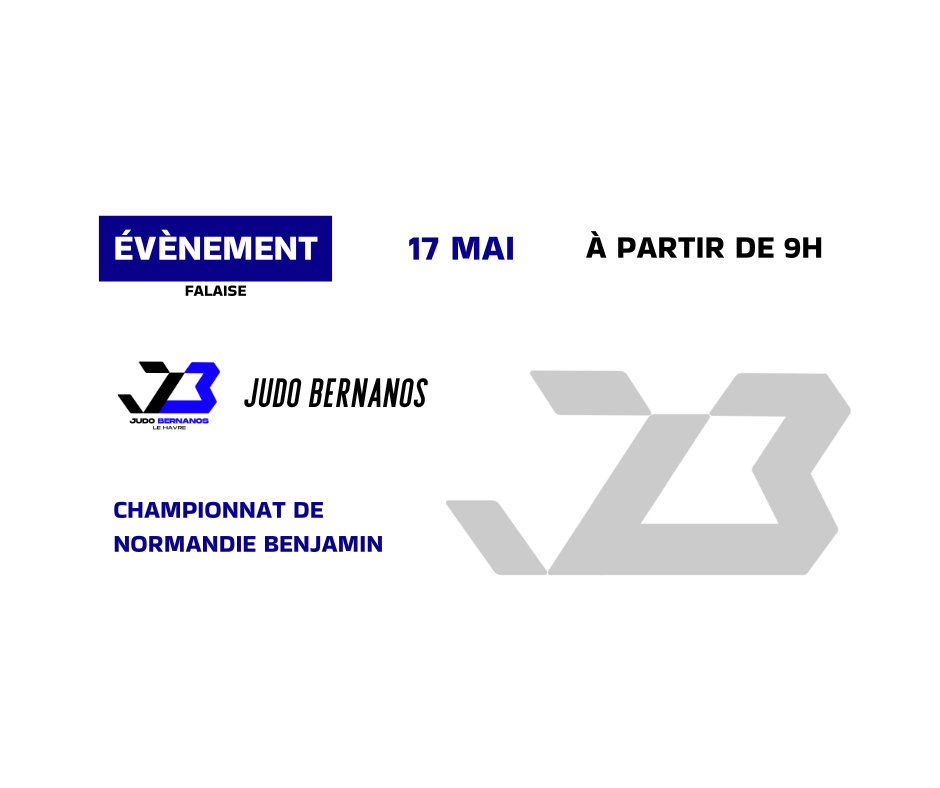championnat de normandie benjamin judo bernanos