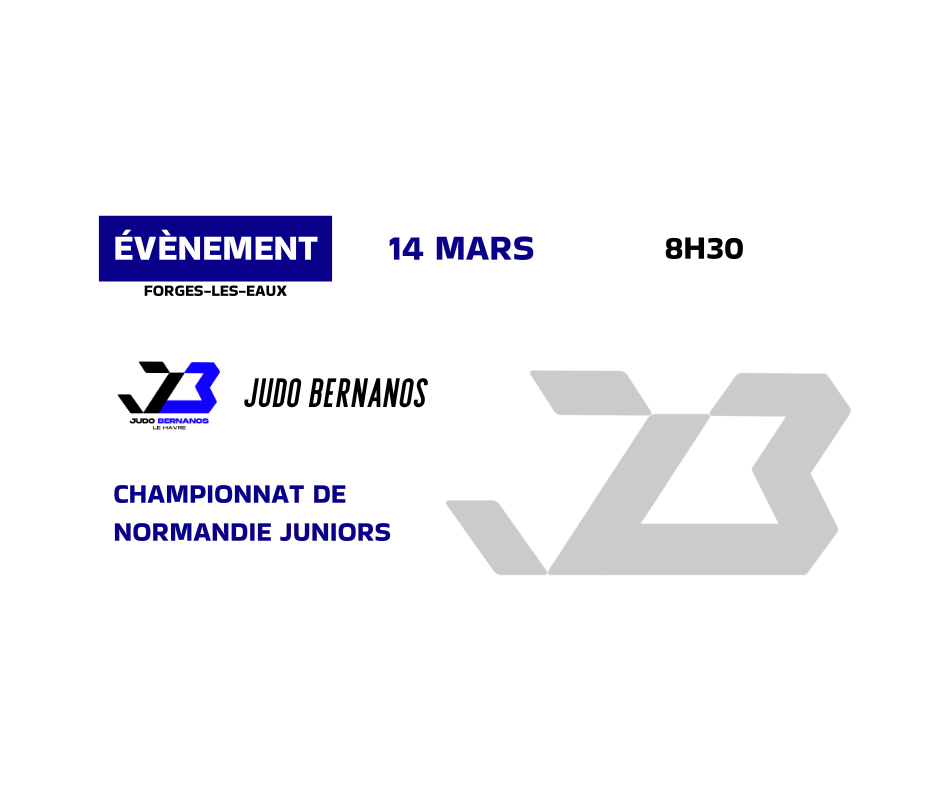 championnat de normandie juniors judo bernanos