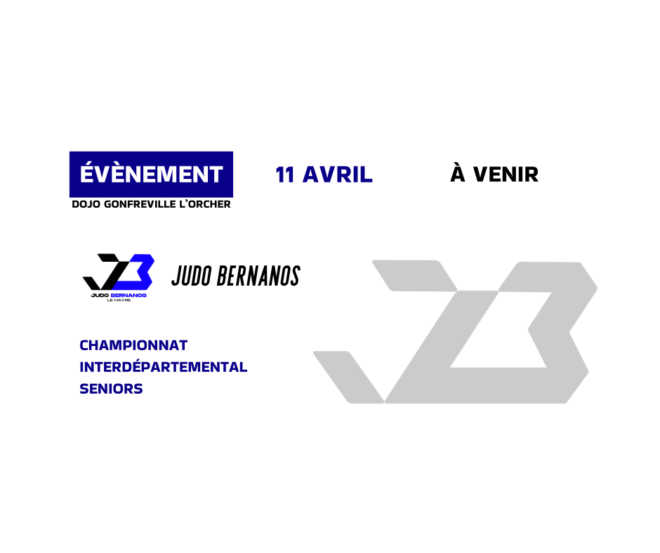 interdépartemental senior judo 2026 bernanos