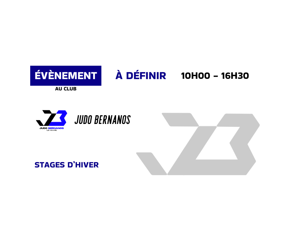 stage d'hiver judo le havre