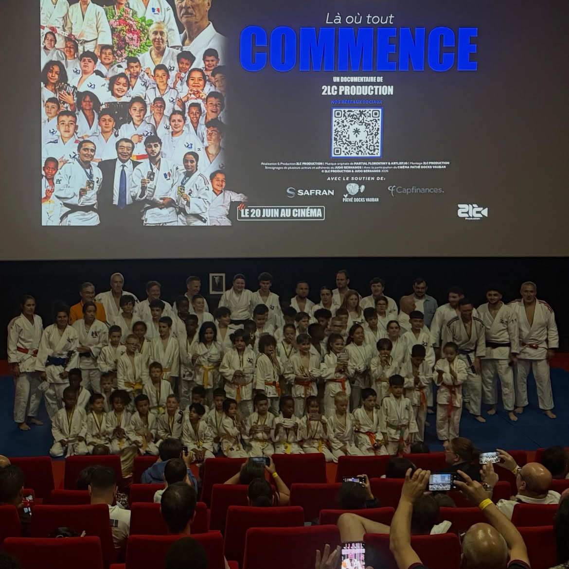 2LC PRODUCTION JUDO BERNANOS LE HAVRE 2026 - FETE DE FIN DE SAISON AU CINEMA PATHE DOCKS VAUBAN LOEVAN LE COADOU