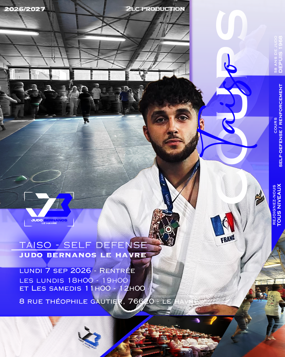 JUDO BERNANOS LE HAVRE - Rentrée sportive 2026/2027 - Renforcement physique self-defense